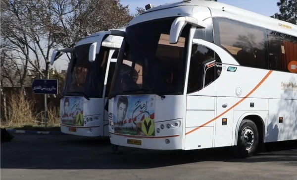 آیین بدرقه کاروان دانشجو معلمان دانشگاه فرهنگیان آذربایجان شرقی به اردوی راهیان نور ۱۴۰۴ 
 8