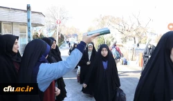 آیین بدرقه کاروان دانشجو معلمان دانشگاه فرهنگیان آذربایجان شرقی به اردوی راهیان نور ۱۴۰۴ 
 9