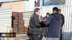 آیین بدرقه کاروان دانشجو معلمان دانشگاه فرهنگیان آذربایجان شرقی به اردوی راهیان نور ۱۴۰۴ 
 10