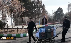 آیین بدرقه کاروان دانشجو معلمان دانشگاه فرهنگیان آذربایجان شرقی به اردوی راهیان نور ۱۴۰۴ 
 13