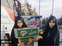 آیین بدرقه کاروان دانشجو معلمان دانشگاه فرهنگیان آذربایجان شرقی به اردوی راهیان نور ۱۴۰۴ 
 17