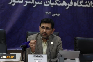 معاون فرهنگی و تربیتی دانشگاه فرهنگیان:

پویایی دانشگاه با بها دادن به تشکل های سیاسی و فرهنگی و پرداختن به انجمن های علمی