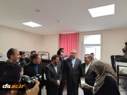 افتتاح پروژه خوابگاه 360 نفره دانشگاه فرهنگیان کرمانشاه
 3
