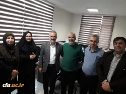 دیدار معاون آموزشی و تحصیلات تکمیلی دانشگاه با همکاران اداره کل هوشمندسازی به مناسبت روز مهندس 4
