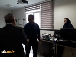دیدار معاون آموزشی و تحصیلات تکمیلی دانشگاه با همکاران اداره کل هوشمندسازی به مناسبت روز مهندس 2