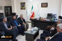 دیدار سرپرست دانشگاه فرهنگیان کهگیلویه و بویراحمد با مدیرکل ستاد اجرایی فرمان امام (ره) و بنیاد برکت استان 2
