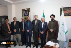 دیدار سرپرست دانشگاه فرهنگیان کهگیلویه و بویراحمد با مدیرکل ستاد اجرایی فرمان امام (ره) و بنیاد برکت استان 3