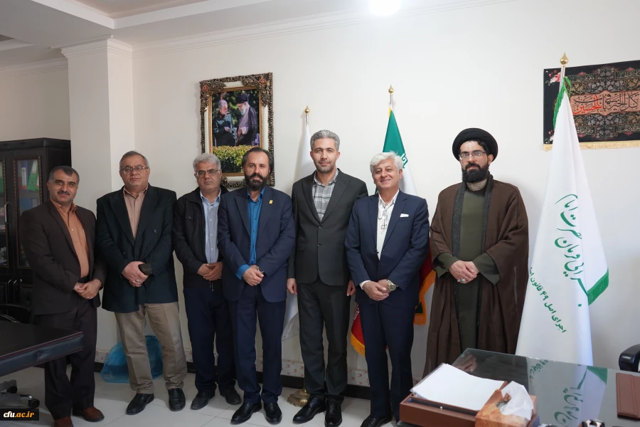 دیدار سرپرست دانشگاه فرهنگیان کهگیلویه و بویراحمد با مدیرکل ستاد اجرایی فرمان امام (ره) و بنیاد برکت استان 3