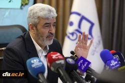 نشست خبری رییس دانشگاه فرهنگیان - اسفند 1404 25