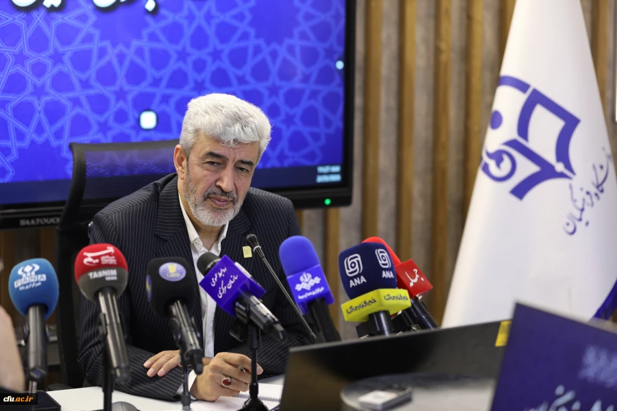 نشست خبری رییس دانشگاه فرهنگیان - اسفند 1404 26