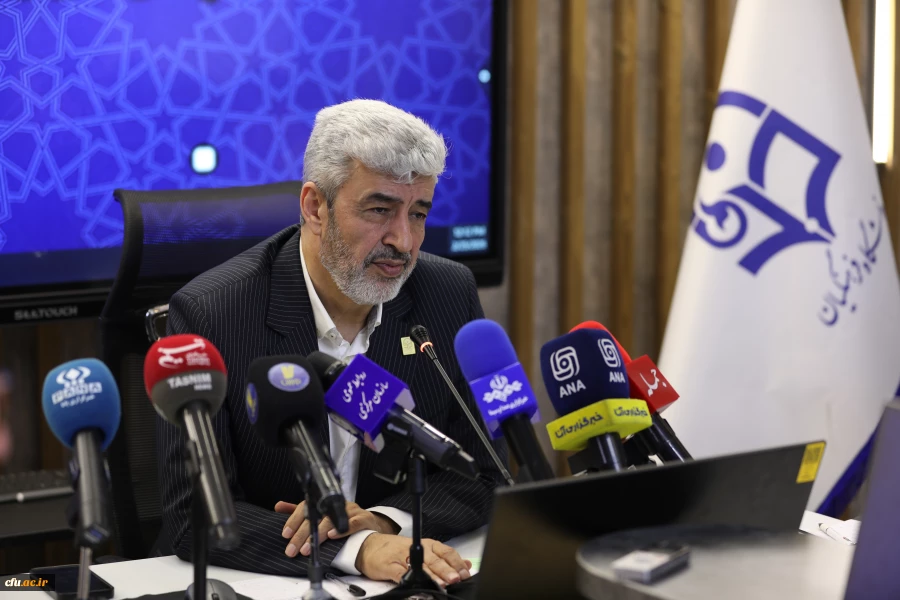 نشست خبری رییس دانشگاه فرهنگیان - اسفند 1404 35