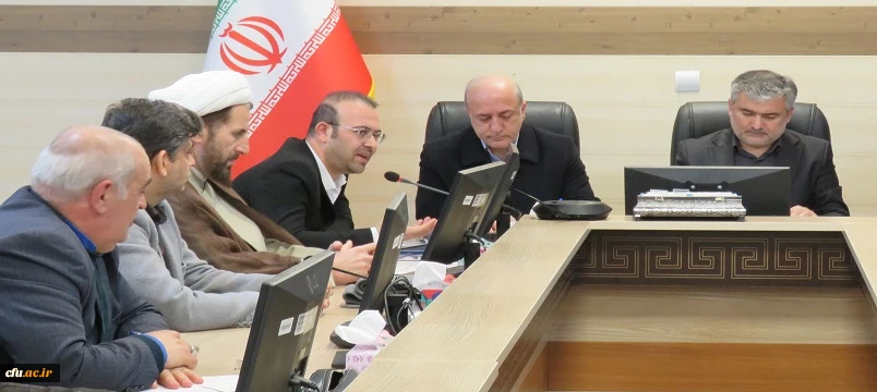 برگزاری جلسه اعضای هیئت امنای دانشگاه فرهنگیان اردبیل با محوریت بررسی چالش های فیزیکی و رفاهی 3