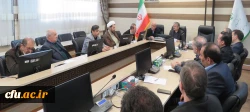 برگزاری جلسه اعضای هیئت امنای دانشگاه فرهنگیان اردبیل با محوریت بررسی چالش های فیزیکی و رفاهی 6