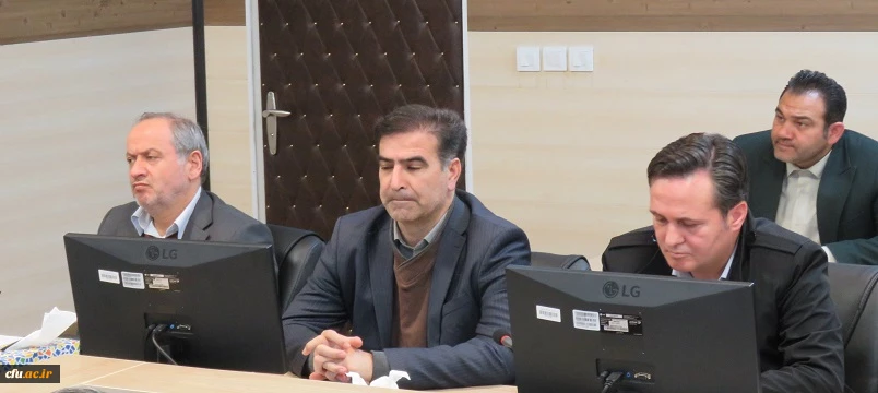 برگزاری جلسه اعضای هیئت امنای دانشگاه فرهنگیان اردبیل با محوریت بررسی چالش های فیزیکی و رفاهی 7