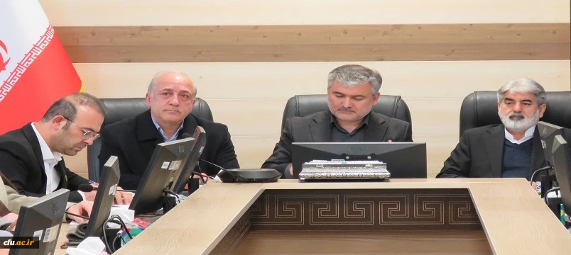 برگزاری جلسه اعضای هیئت امنای دانشگاه فرهنگیان اردبیل با محوریت بررسی چالش های فیزیکی و رفاهی 9