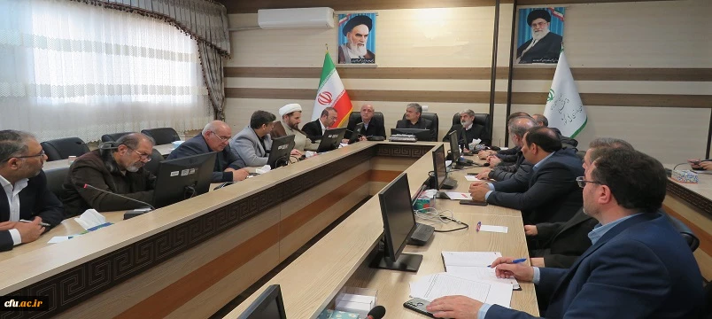 برگزاری جلسه اعضای هیئت امنای دانشگاه فرهنگیان اردبیل با محوریت بررسی چالش های فیزیکی و رفاهی 11