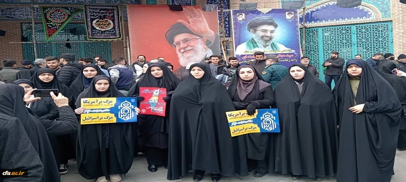 دانشگاه فرهنگیان اردبیل در صف مقدم راهپیمایی روز جهانی قدس
 تجدید میثاق با آرمان فلسطین و رهبری 3