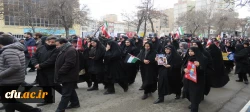 دانشگاه فرهنگیان اردبیل در صف مقدم راهپیمایی روز جهانی قدس
 تجدید میثاق با آرمان فلسطین و رهبری 9