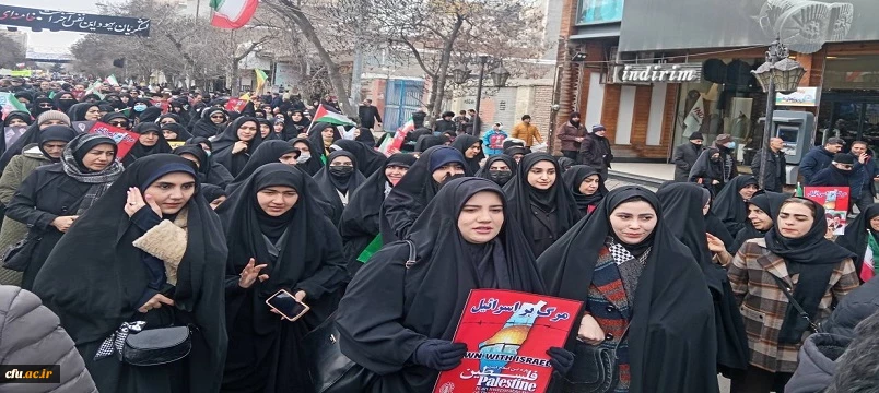 دانشگاه فرهنگیان اردبیل در صف مقدم راهپیمایی روز جهانی قدس
 تجدید میثاق با آرمان فلسطین و رهبری 14