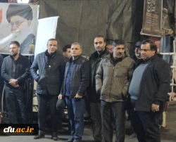 پوشش خبری صدا و سیما از ایجاد موکب و ایستگاه صلواتی دانشگاه فرهنگیان آذربایجان شرقی در میدان ساعت تبریز 6