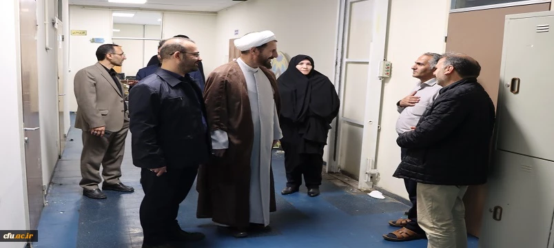 دیدار نوروزی ریاست دانشگاه فرهنگیان استان و نماینده نهاد رهبری با کارکنان واحدهای اداری 8