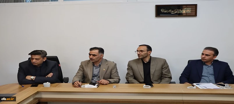 برگزاری اولین جلسه شورای مدیریت دانشگاه فرهنگیان استان در سال ۱۴۰۵ 5