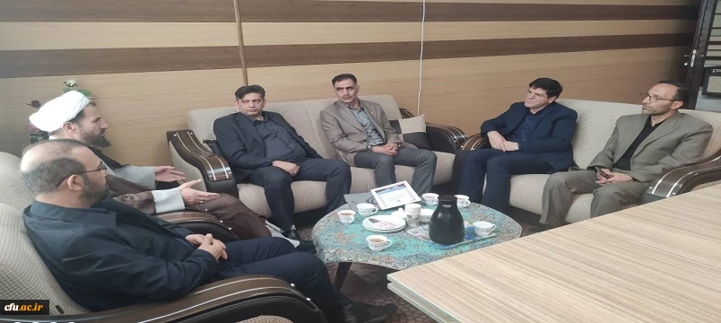 دیدار صمیمی رئیس دانشگاه فرهنگیان استان اردبیل با مدیرکل آموزش وپرورش 2