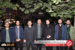  مراسم گرامیداشت اربعین شهادت قائد امت، دانش آموزان مدرسه میناب و شهدای جنگ رمضان در شهرستان ساری 7