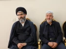 دیدار رییس و اعضای هیات رییسه دانشگاه فرهنگیان ، رییس دفترنهاد نمایندگی مقام معظم رهبری در دانشگاه ، نماینده وزیر آموزش و پرورش به همراه جمعی دیگر از خدمتگزاران دانشگاه با خانواده های معزز شهیدان دانشجو معلم، امیرحسین سلجوقی و امیرمحمداسمعیل لو  4