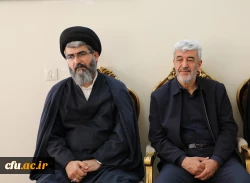 دیدار رییس و اعضای هیات رییسه دانشگاه فرهنگیان ، رییس دفترنهاد نمایندگی مقام معظم رهبری در دانشگاه ، نماینده وزیر آموزش و پرورش به همراه جمعی دیگر از خدمتگزاران دانشگاه با خانواده های معزز شهیدان دانشجو معلم، امیرحسین سلجوقی و امیرمحمداسمعیل لو  4