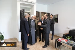 دیدار صمیمانه رئیس دانشگاه فرهنگیان با همکاران سازمان مرکزی در سال جدید 2