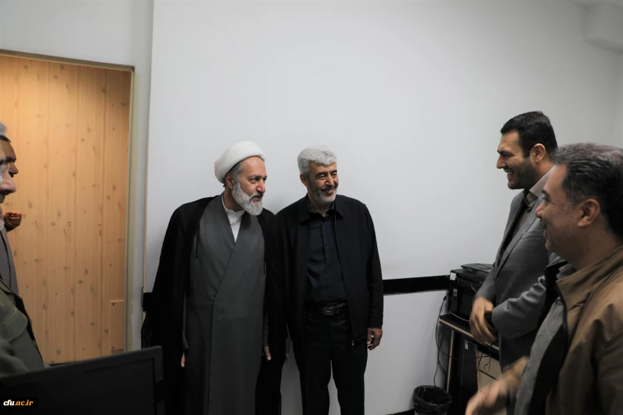 دیدار صمیمانه رئیس دانشگاه فرهنگیان با همکاران سازمان مرکزی در سال جدید 5