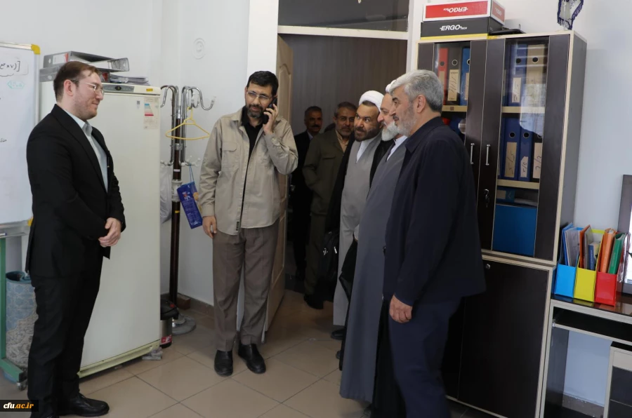 دیدار صمیمانه رئیس دانشگاه فرهنگیان با همکاران سازمان مرکزی در سال جدید 9