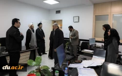دیدار صمیمانه رئیس دانشگاه فرهنگیان با همکاران سازمان مرکزی در سال جدید 12