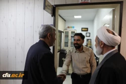 دیدار صمیمانه رئیس دانشگاه فرهنگیان با همکاران سازمان مرکزی در سال جدید 13