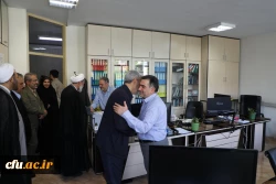 دیدار صمیمانه رئیس دانشگاه فرهنگیان با همکاران سازمان مرکزی در سال جدید 19