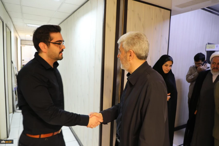 دیدار صمیمانه رئیس دانشگاه فرهنگیان با همکاران سازمان مرکزی در سال جدید 22