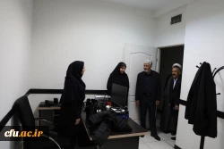 دیدار صمیمانه رئیس دانشگاه فرهنگیان با همکاران سازمان مرکزی در سال جدید 26