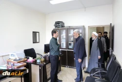 دیدار صمیمانه رئیس دانشگاه فرهنگیان با همکاران سازمان مرکزی در سال جدید 30