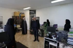 دیدار صمیمانه رئیس دانشگاه فرهنگیان با همکاران سازمان مرکزی در سال جدید 32