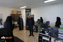 دیدار صمیمانه رئیس دانشگاه فرهنگیان با همکاران سازمان مرکزی در سال جدید 32