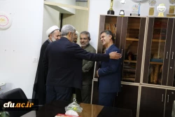 دیدار صمیمانه رئیس دانشگاه فرهنگیان با همکاران سازمان مرکزی در سال جدید 33