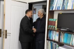 دیدار صمیمانه رئیس دانشگاه فرهنگیان با همکاران سازمان مرکزی در سال جدید 40