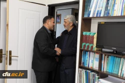 دیدار صمیمانه رئیس دانشگاه فرهنگیان با همکاران سازمان مرکزی در سال جدید 40