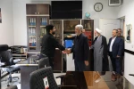 دیدار صمیمانه رئیس دانشگاه فرهنگیان با همکاران سازمان مرکزی در سال جدید 35