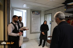 دیدار صمیمانه رئیس دانشگاه فرهنگیان با همکاران سازمان مرکزی در سال جدید 42