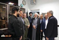 دیدار صمیمانه رئیس دانشگاه فرهنگیان با همکاران سازمان مرکزی در سال جدید 36
