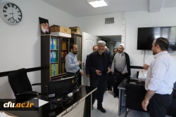 دیدار صمیمانه رئیس دانشگاه فرهنگیان با همکاران سازمان مرکزی در سال جدید 37