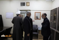 دیدار صمیمانه رئیس دانشگاه فرهنگیان با همکاران سازمان مرکزی در سال جدید 46