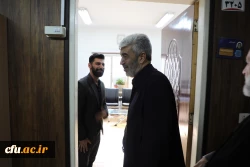 دیدار صمیمانه رئیس دانشگاه فرهنگیان با همکاران سازمان مرکزی در سال جدید 52